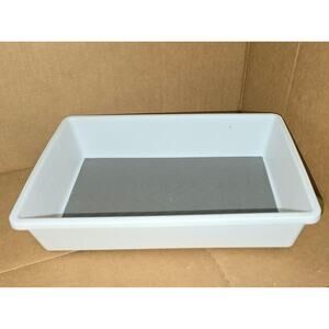 9 3/4 x 6 3/4 x 2 Inch Drawer Desk Organizer NWT Non Slip Feet Non Slip Inner